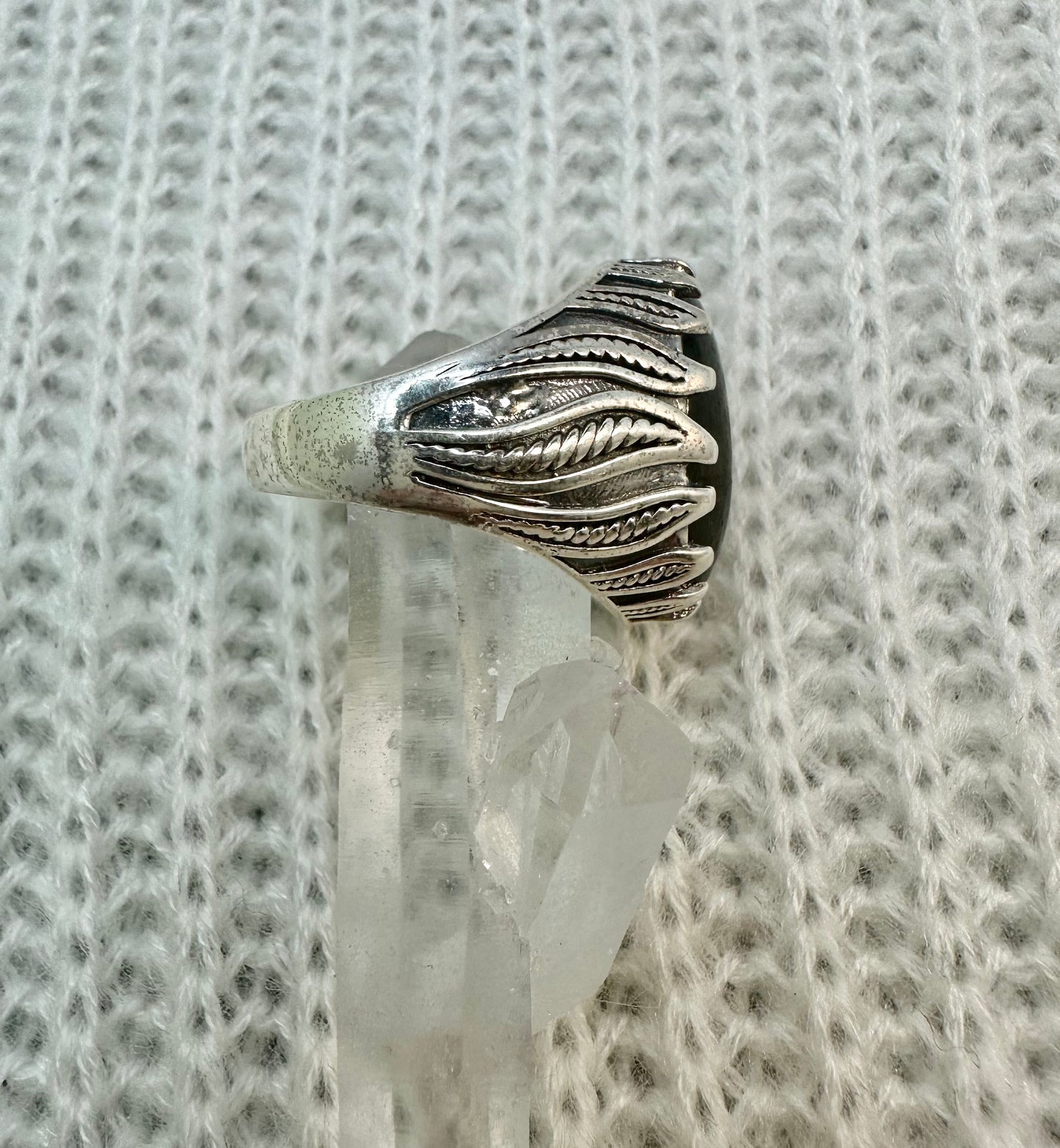 Labradorite Sterling Silver Ring